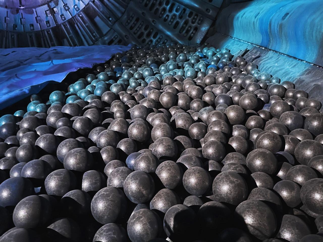 Bolas de acero industriales